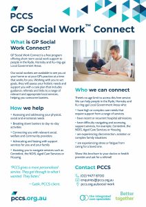GP Social Work Connect flyer